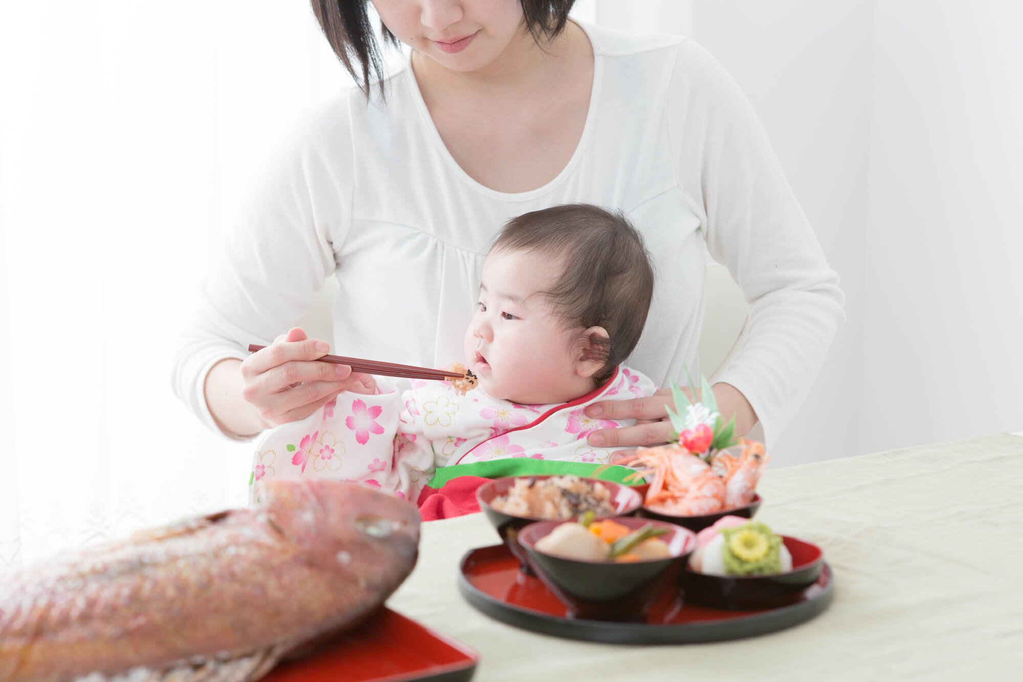 【中納言のお食い初め】老舗の通販で楽しくお祝いしましょう