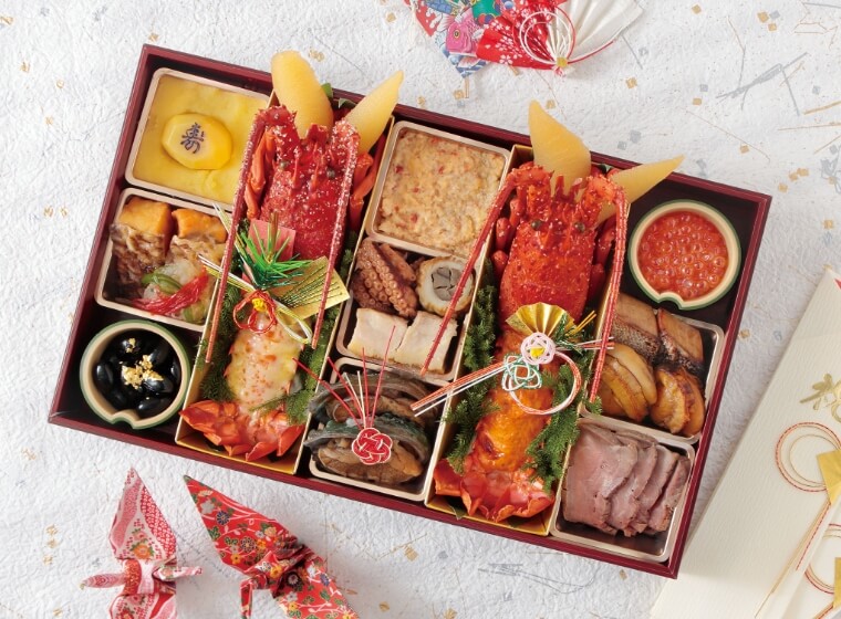 伊勢海⽼料理 中納言のおせち