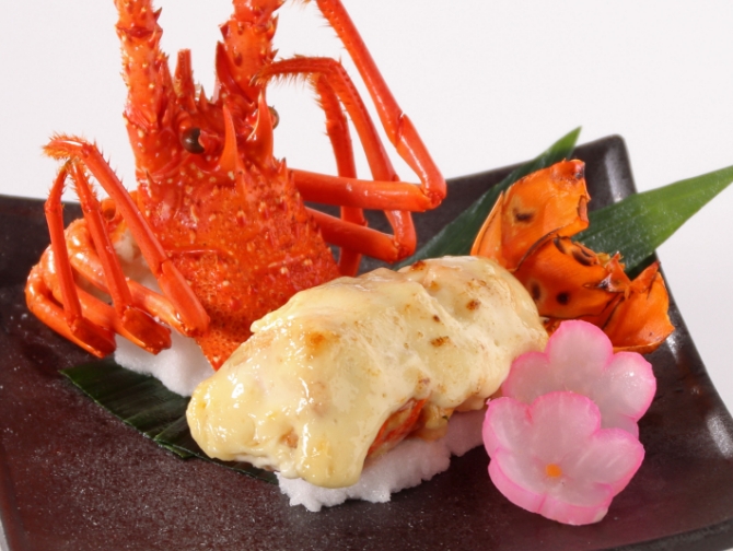 伊勢海老柚子マヨネーズ焼