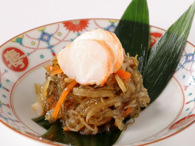 伊勢海老松前漬