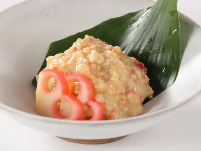 つぶ貝のマヨネーズ和え