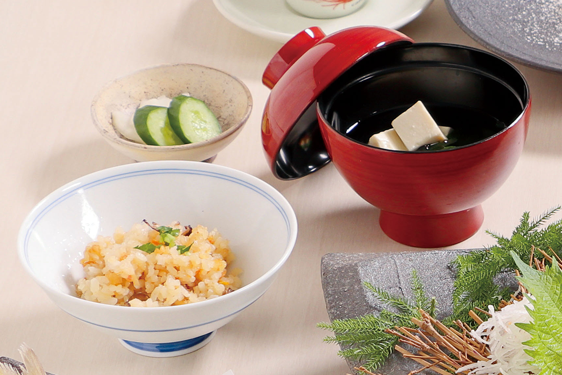 伊勢海老の炊き込みご飯