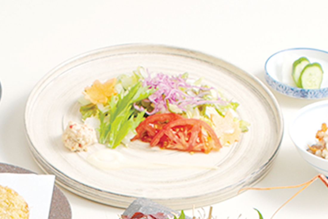 彩り新鮮野菜サラダ