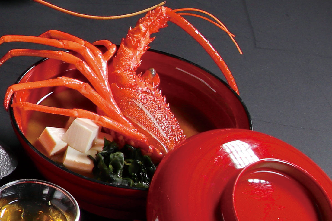 伊勢海老のお吸い物