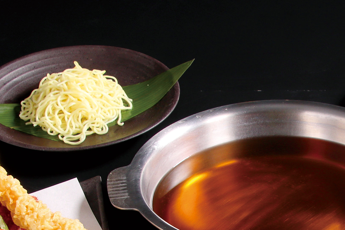 雑炊 または ラーメン