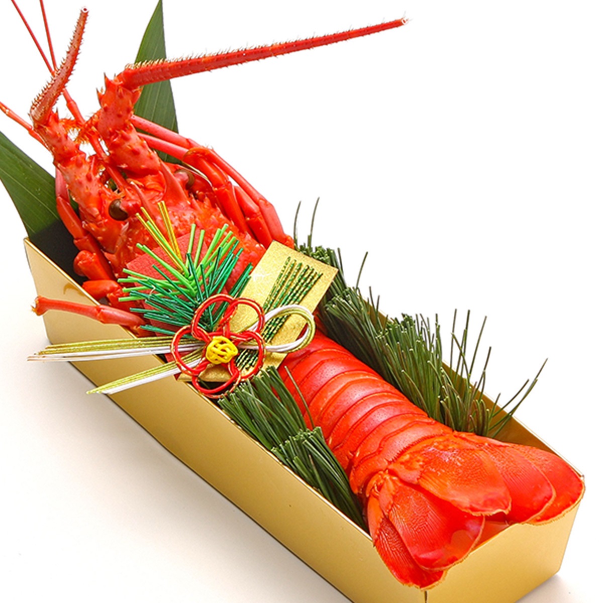 伊勢海老の姿蒸し