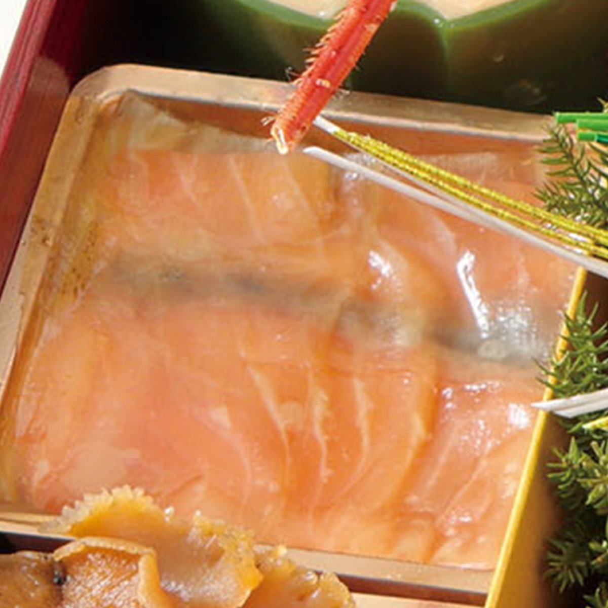 サーモン昆布じめ