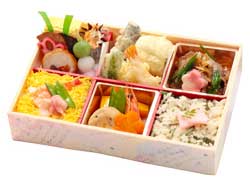 季節弁当　手鞠